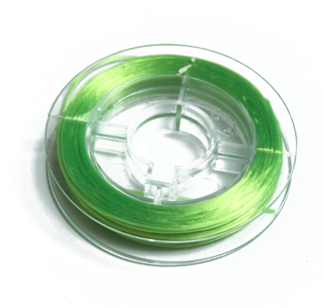 Vlasec pevný elastický, priemer: 0,8mm 1cievka 10m sv. zelená