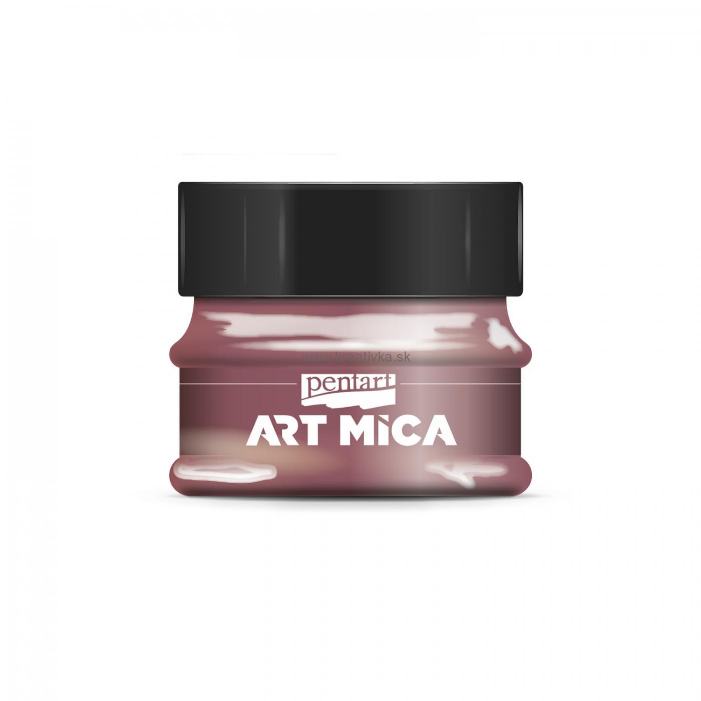 ART MICA minerálny práškový pigment, 9g, super červená
