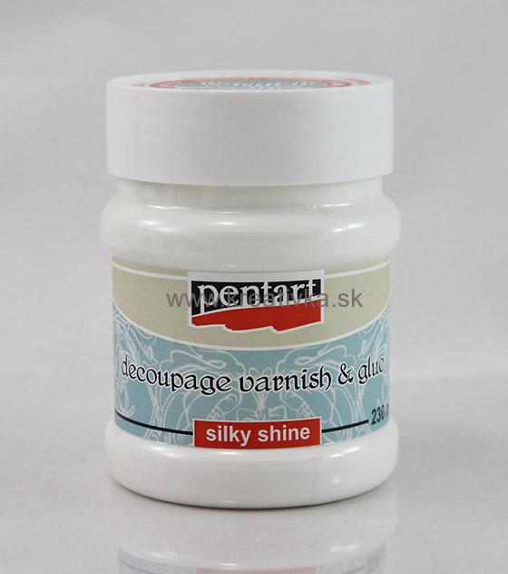 Decoupage Varnish & Glue Silky Shine Pentart Mixed Media 230ml 