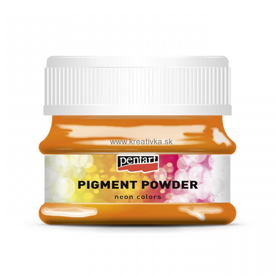 Pigmentový prášok - PIGMENT POWDER 6g, neonový oranžový