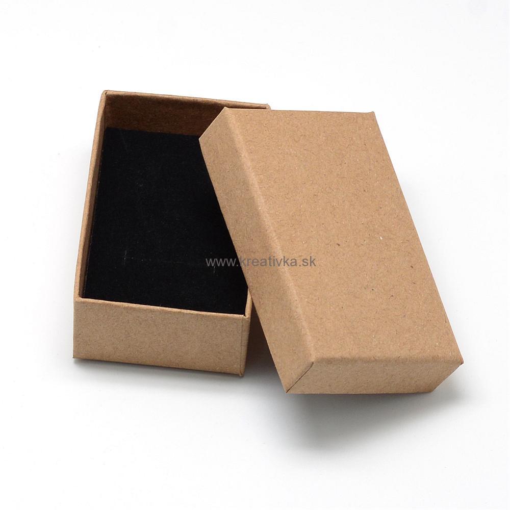 Darčeková krabička bez potlače, 8x5x3cm 1ks