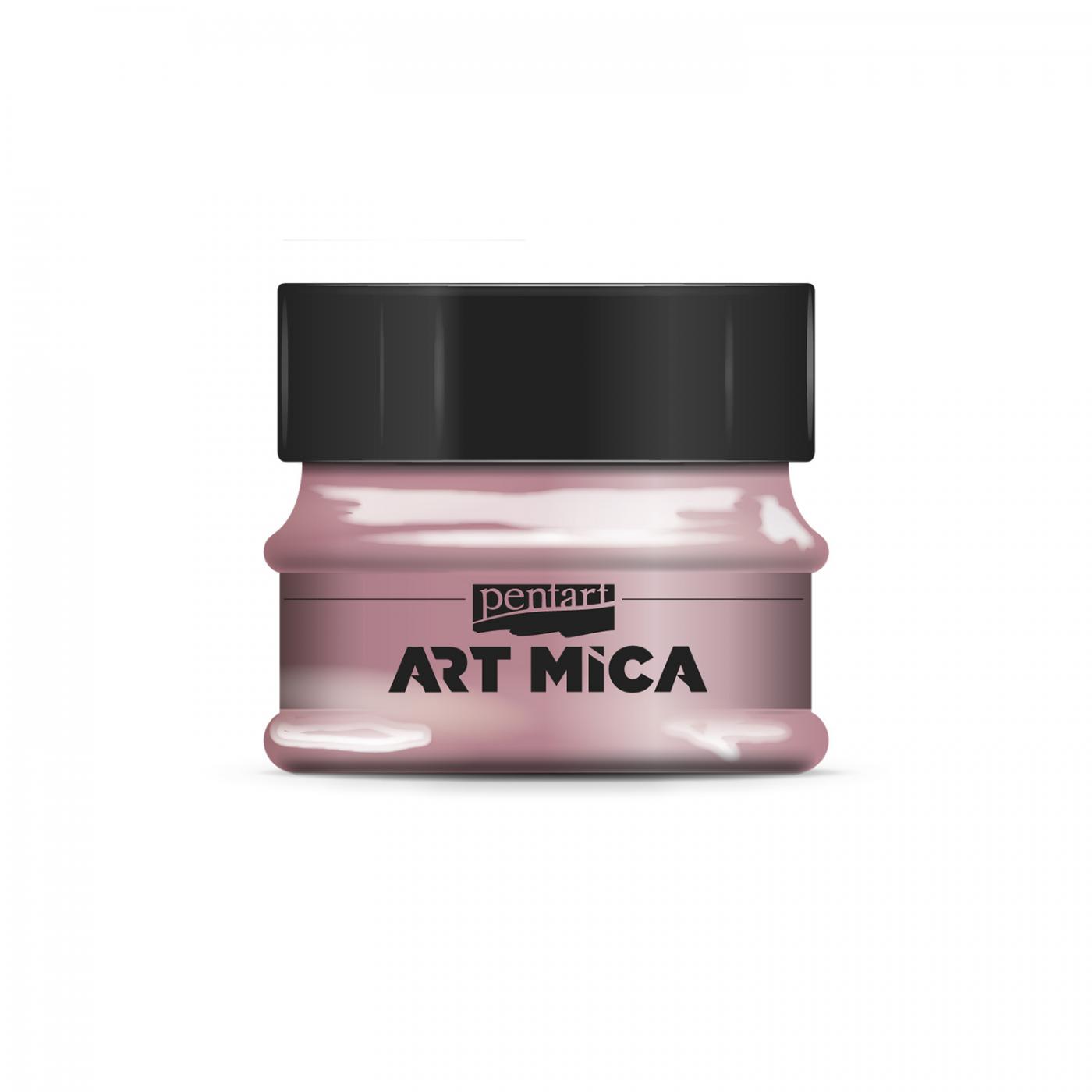 ART MICA minerálny práškový pigment, 9g, ružová