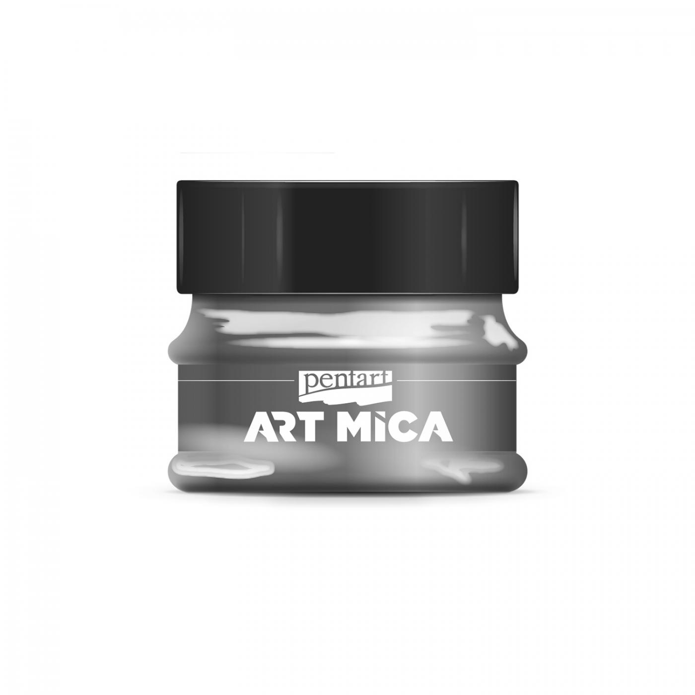 ART MICA minerálny práškový pigment, 9g, antracit
