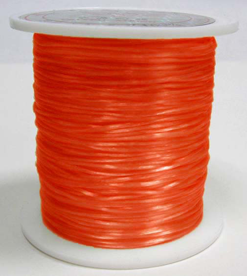 Nilon elastický oranžový 0,8 mm návin cca 11m cievka