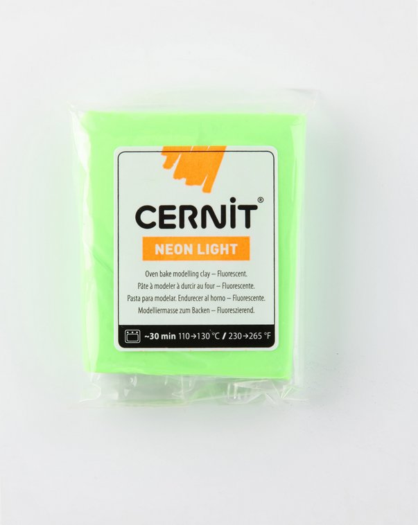 CERNIT neon light zelená neonová 600 č. 56g