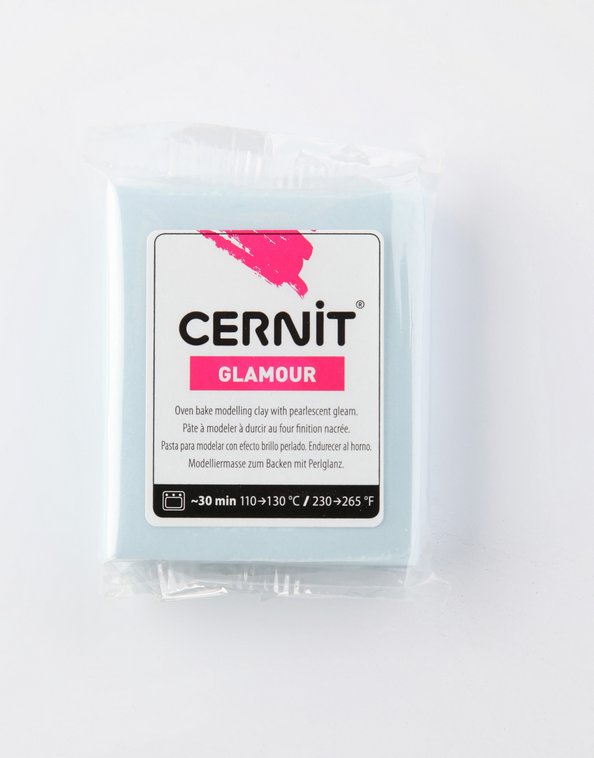 CERNIT glamour modrá perleťová 56g  č. 200