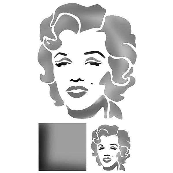 Šabóna marilyn monroe, 21x 29,7cm