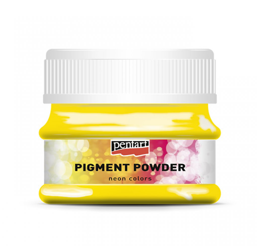 Pigmentový prášok - PIGMENT POWDER 6g, neonový žltý