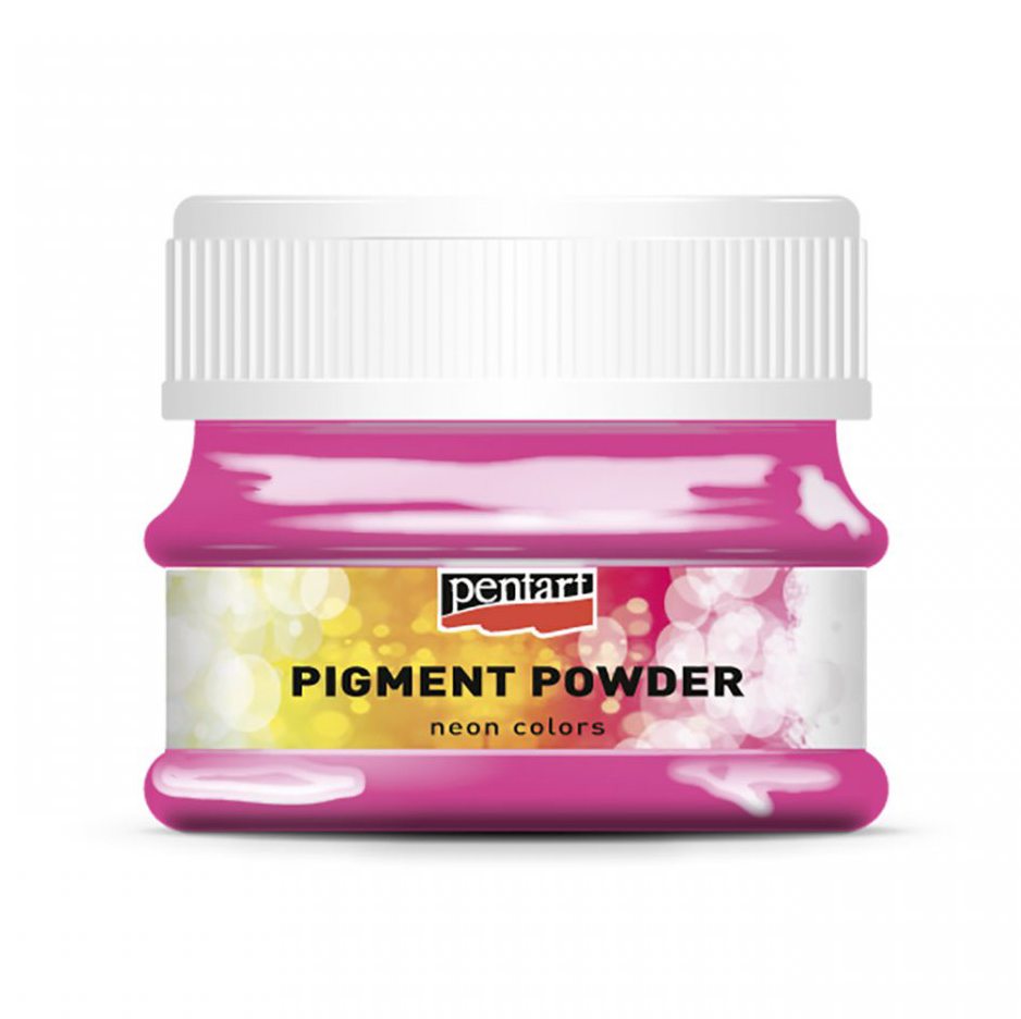 Pigmentový prášok - PIGMENT POWDER 6g, neonový ružový