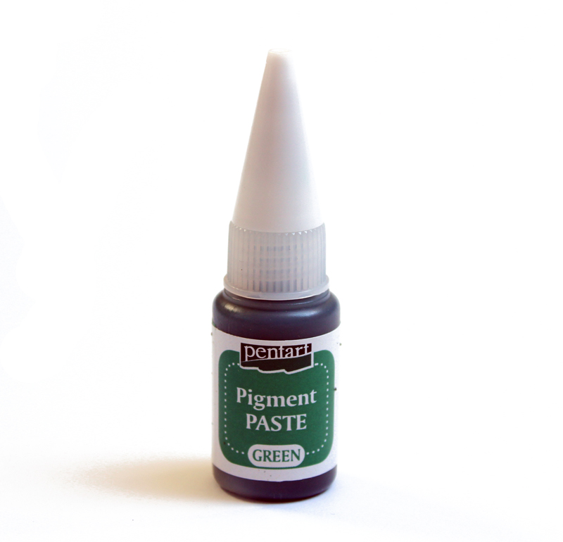 Pigmentová pasta - farbivo zelené 10ml