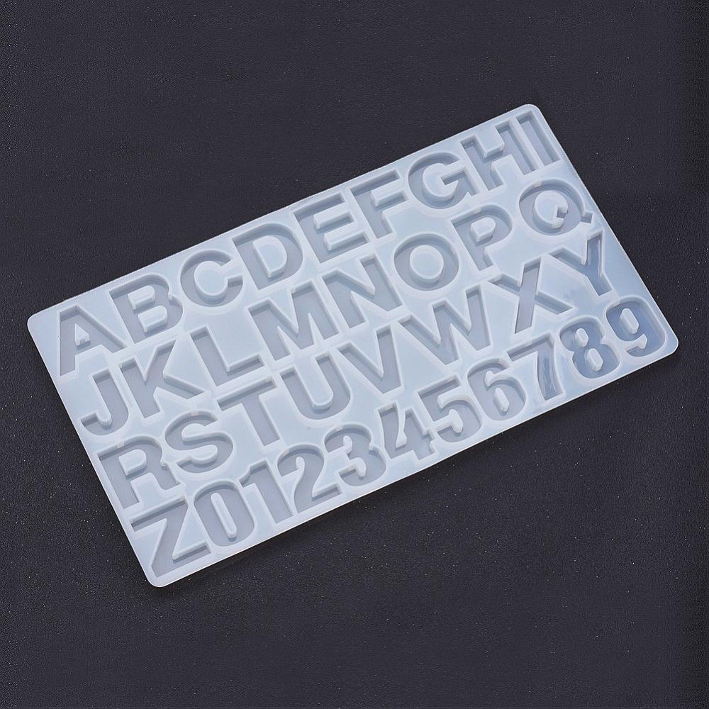 Silikónová forma abeceda a čísla, 360x194x10mm