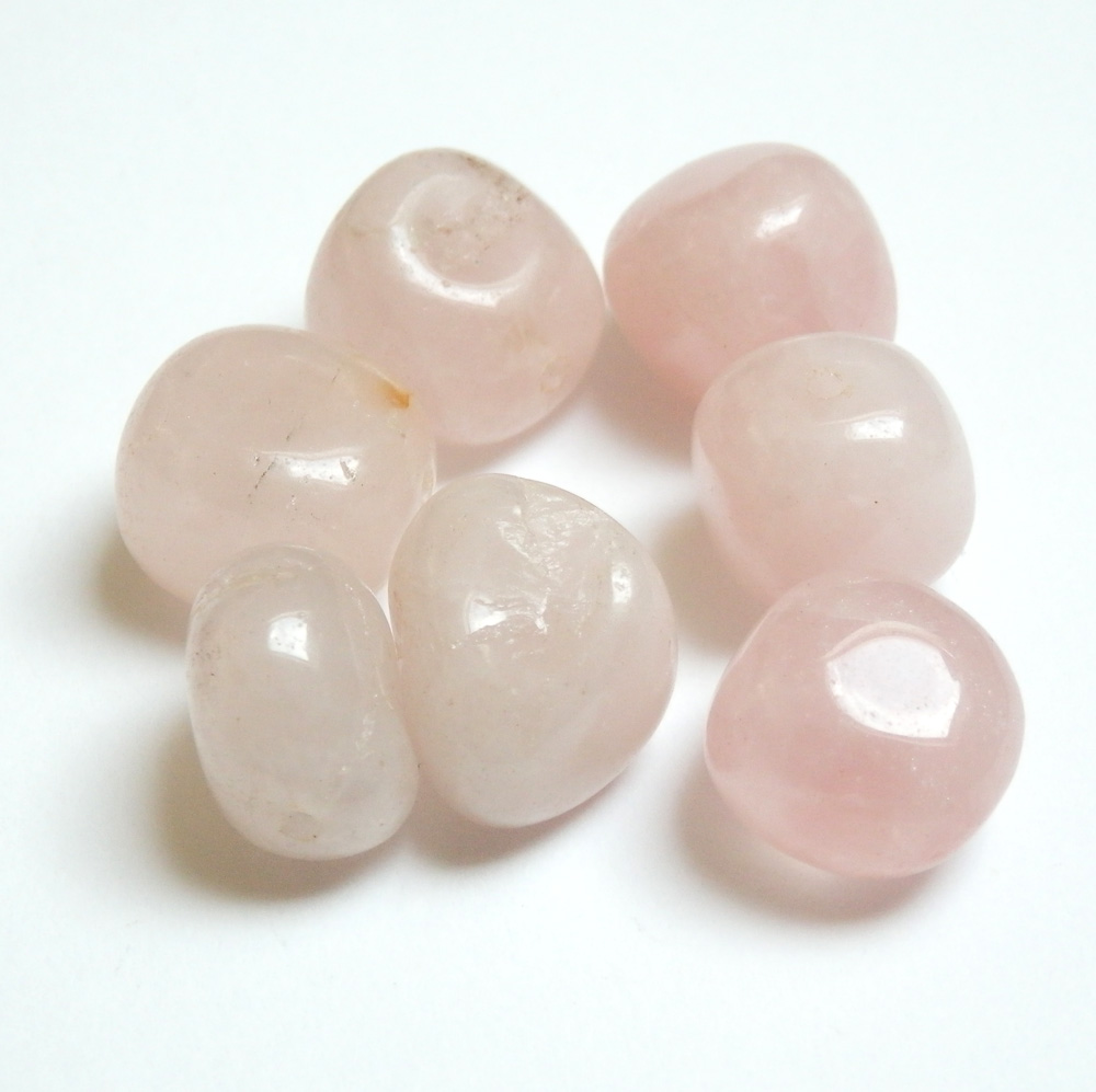 ROSE QUARTZ NATURAL prírodné korálky kamene, 10x10-15mm, 1ks