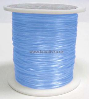 Nilon elastický sv. modrý 0,8 mm návin cca 11m cievka
