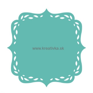 Ozdobná raznica na servítky 1ks hranatá