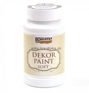 Dekor paint soft 100ml, biela