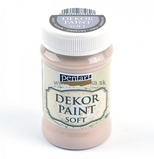 Dekor paint soft 100ml, piesková