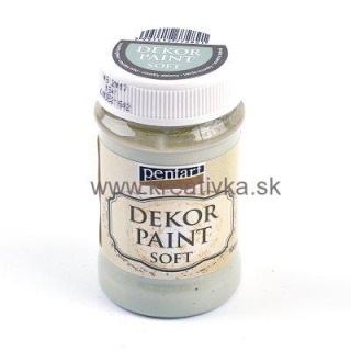 Dekor paint soft 100ml, olivovo zelená