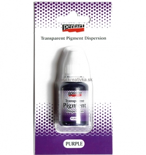 Priehľadný disperzný pigment - farbivo 20ml,  fialové