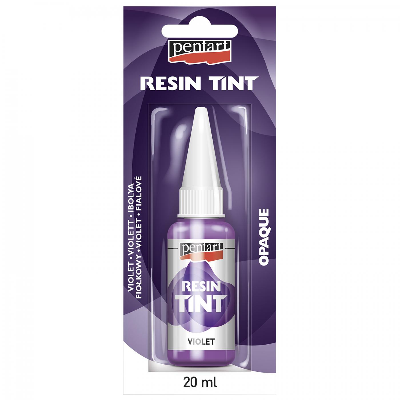 Tekuté nepriehľadné farbivo do živice, 20 ml, fialová (RESIN TINT, OPAQUE)